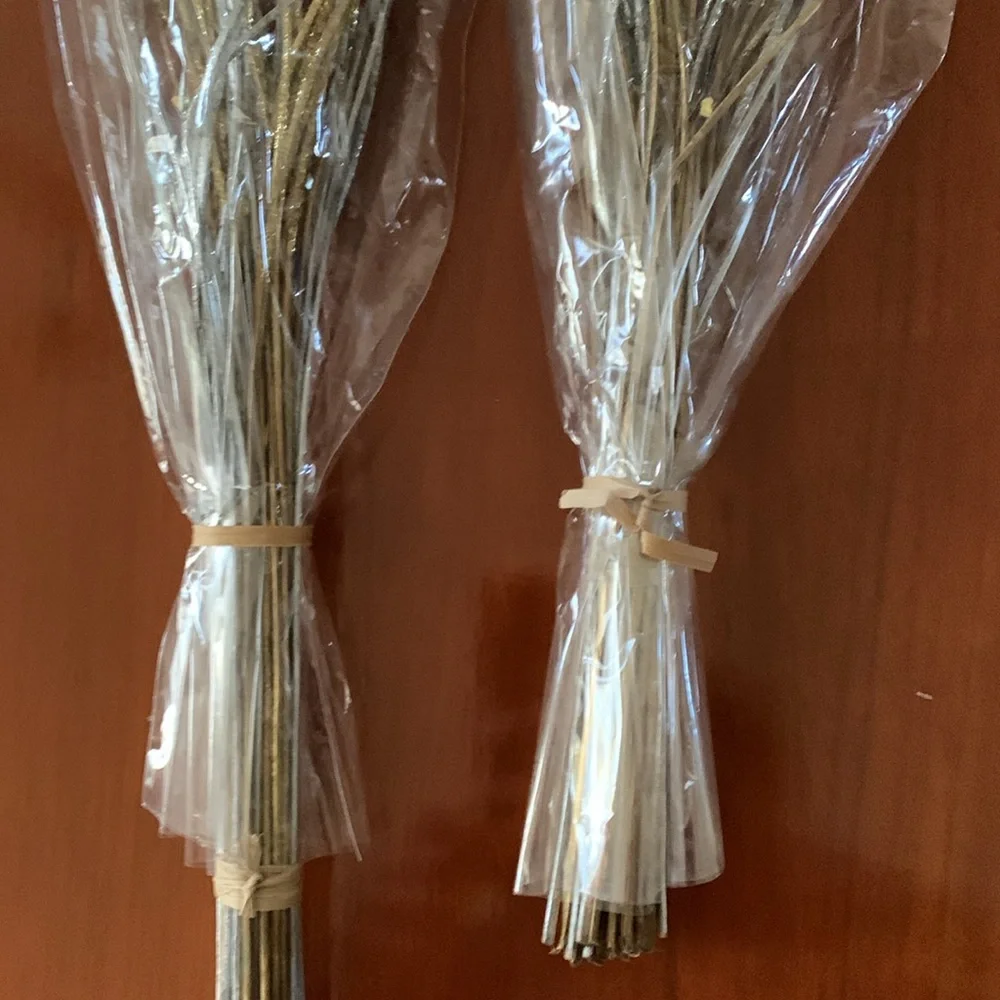 Pier 1 Imports Gold and Silver Garland Accents